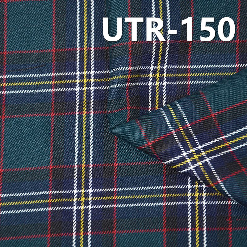 T/R色织格子布|223g/m2涤粘色织格子布|T/R格子布|裤子 休闲衬衫面料
