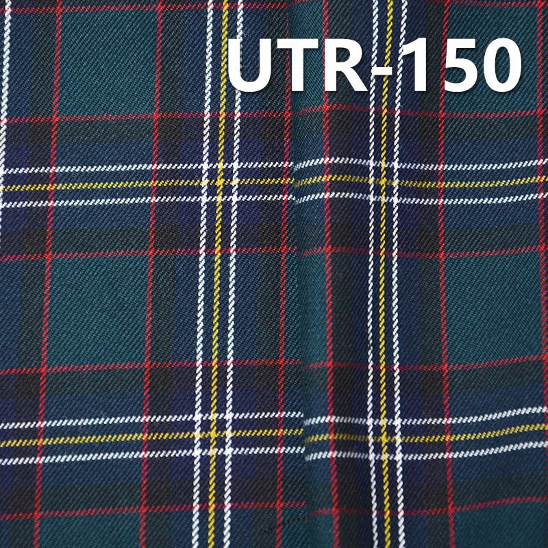 T/R色织格子布|223g/m2涤粘色织格子布|T/R格子布|裤子 休闲衬衫面料
