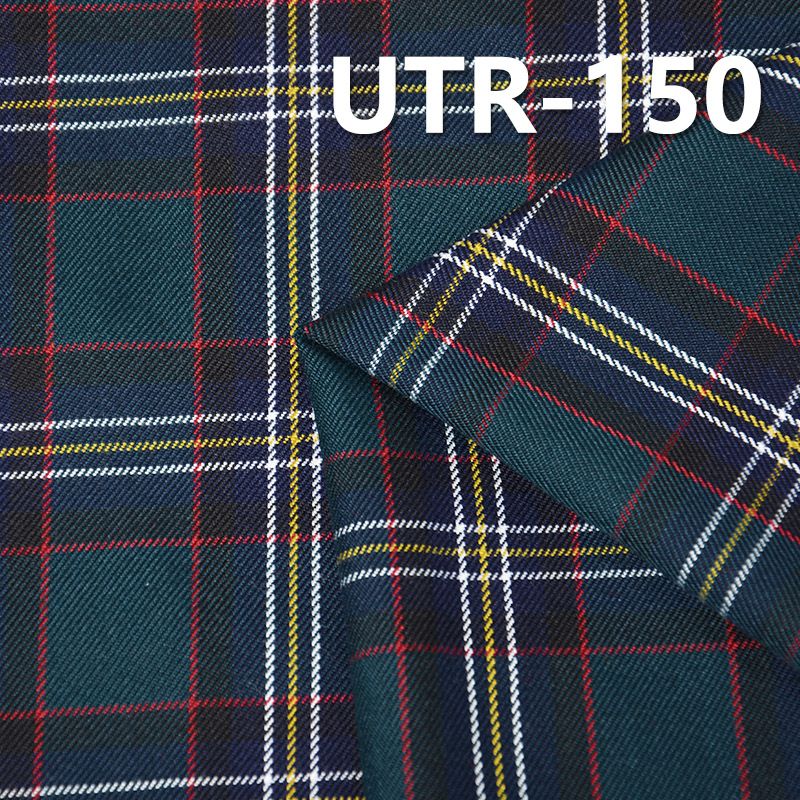 T/R色织格子布|223g/m2涤粘色织格子布|T/R格子布|裤子 休闲衬衫面料