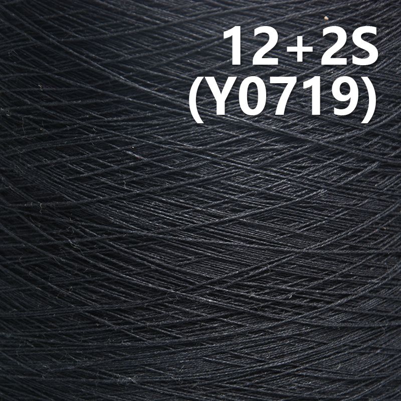 12 2S全棉環定紡紗線 活性染色紗（克色） Y0719