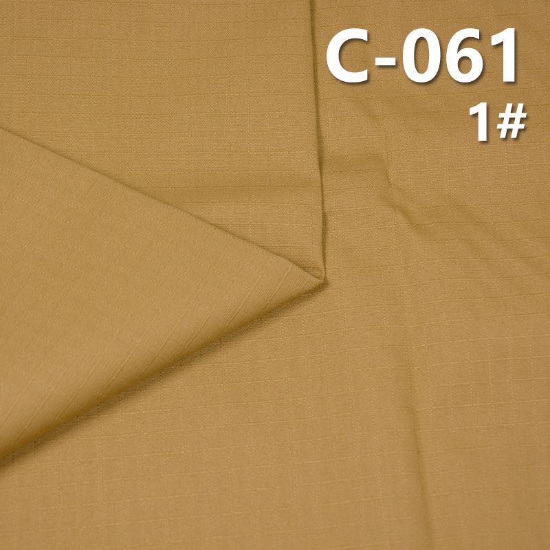 全棉格子布|235g/m2格仔涂蜡布（0.6*0.6）|格仔染色布|箱包 夹克外套面料