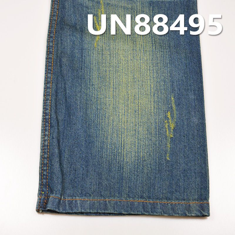 全棉竹节右斜丝光牛仔 9.5oz 55/56" UN88495