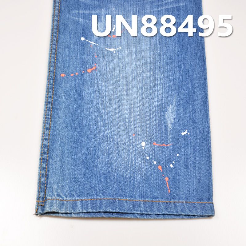 全棉竹节右斜丝光牛仔 9.5oz 55/56" UN88495