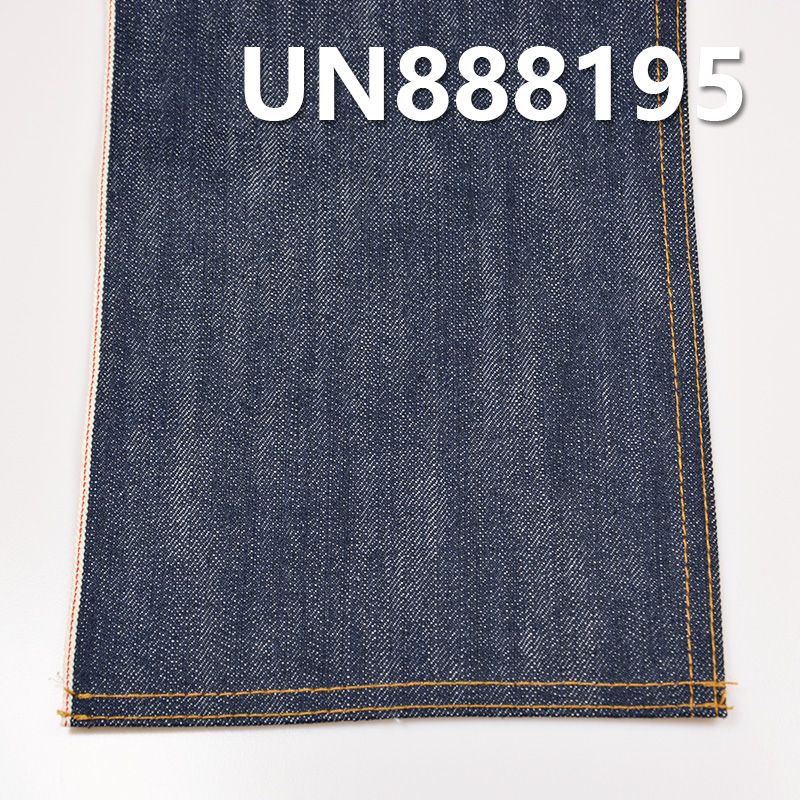 全棉竹节右斜红边牛仔 12.3oz 32" UN888195