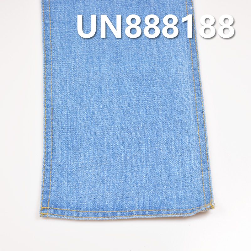 全棉竹节右斜提花红邊牛仔 13oz 32" UN888188