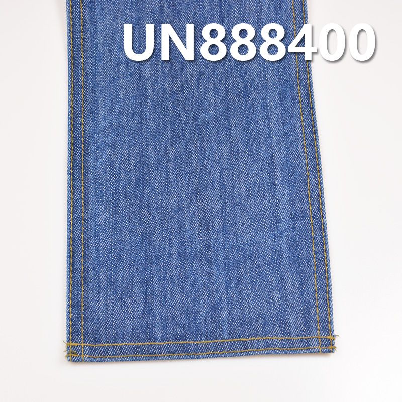 100%棉竹節右斜紅邊牛仔布 14.5oz 29/30" UN888400