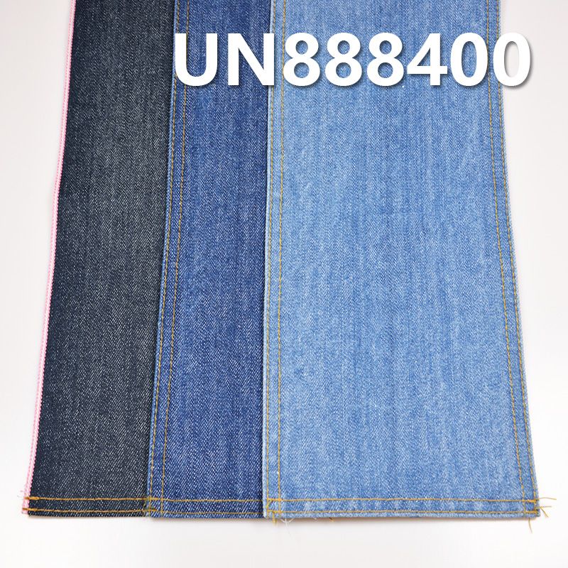 100%棉竹节右斜红边牛仔布 14.5oz 29/30" UN888400