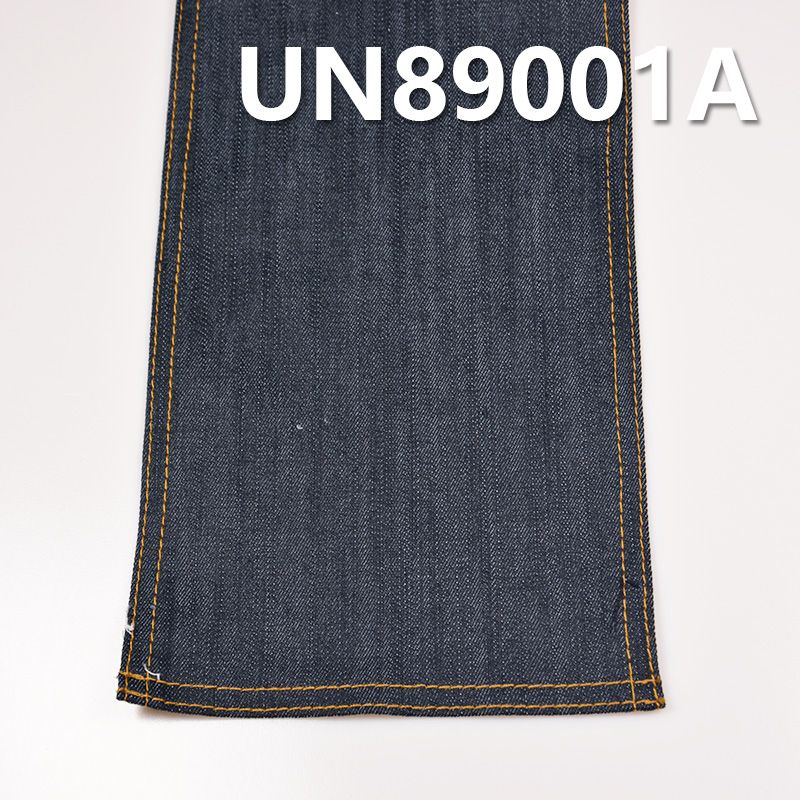 棉/TR交織兰 黑彈力絲光牛仔 11.4oz 52/54" UN89001A