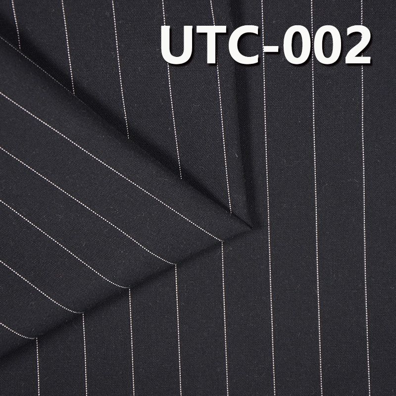 T/C弹力色织布|216g/m2棉涤弹力色织条纹帆布|裤子 裙子 休闲外套面料