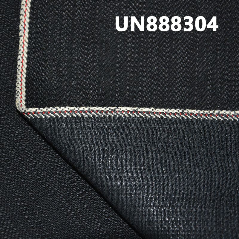 100%棉竹節克經克緯色織右斜紅邊牛仔 16oz 32/33" UN888304