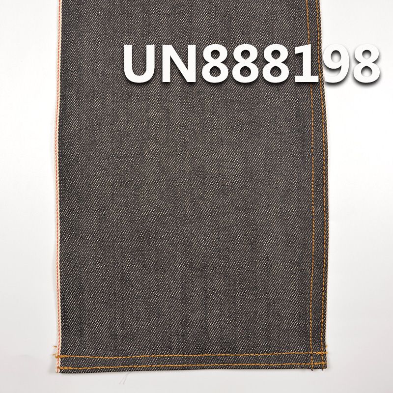 全棉竹节右斜红边牛仔 13.5oz 32" UN888198