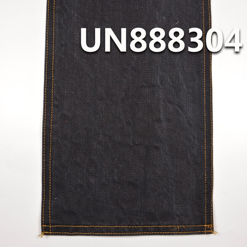 100%棉竹節克經克緯色織右斜紅邊牛仔 16oz 32/33" UN888304