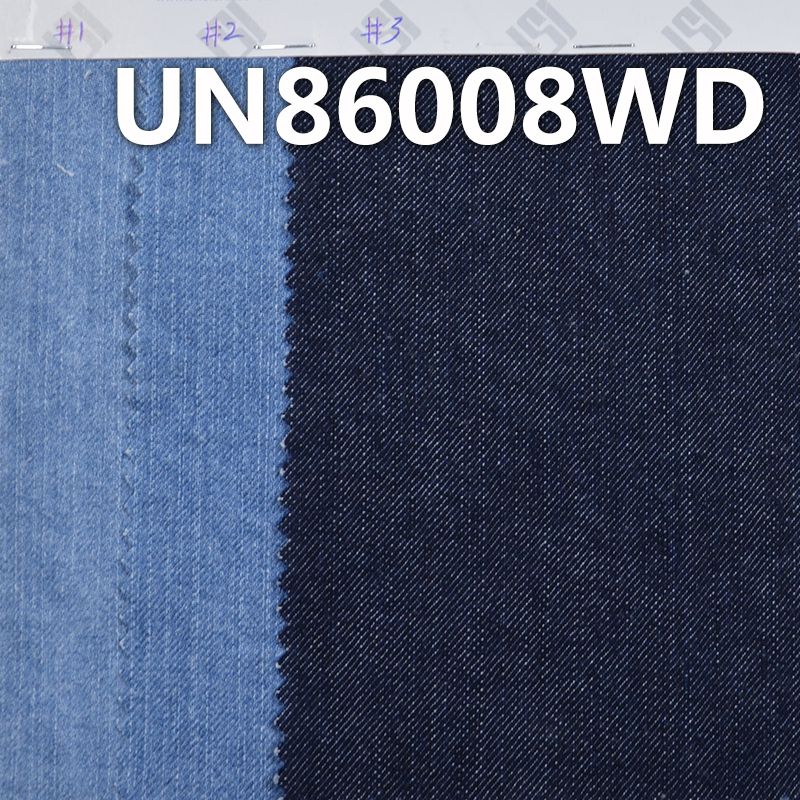 100%棉竹節右斜洗水牛仔布 9.9oz 57/58" UN86008WD