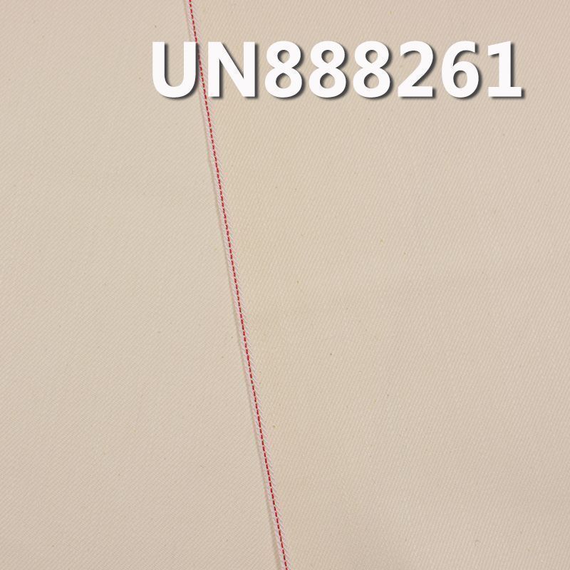 全棉竹節右斜红边白牛 11oz 32” UN888261