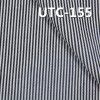 棉滌色織條子布 310g/m2 58/59" 65%棉35%滌三片斜色織條子布 UTC-155