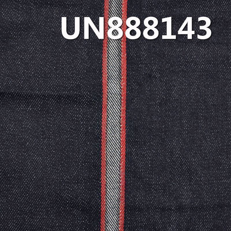 全棉右斜红边牛仔布 12.4oz 32-33" UN888143