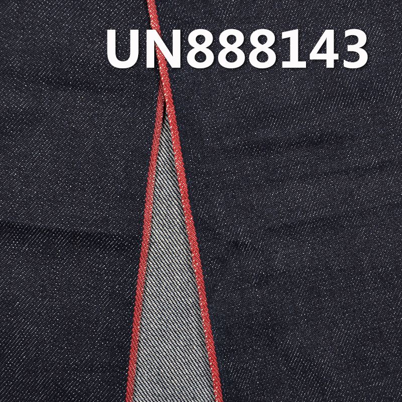 全棉右斜红边牛仔布 12.4oz 32-33" UN888143