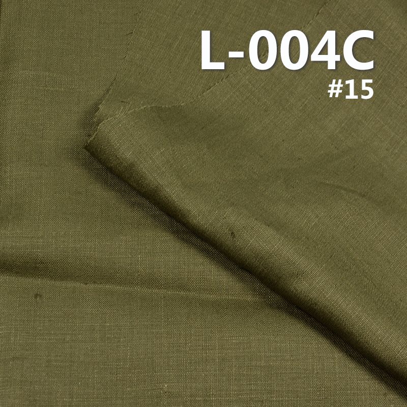 全麻布|140g/m2平纹亚麻布|素色风格|汉服 连衣裙 上衣面料