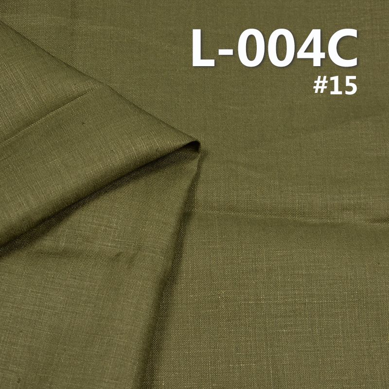 全麻布|140g/m2平纹亚麻布|素色风格|汉服 连衣裙 上衣面料