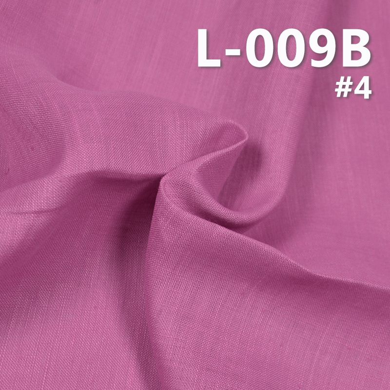 全麻布120g/m2   50/52" 素色麻布 麻衣衬衫麻裤 L-009B