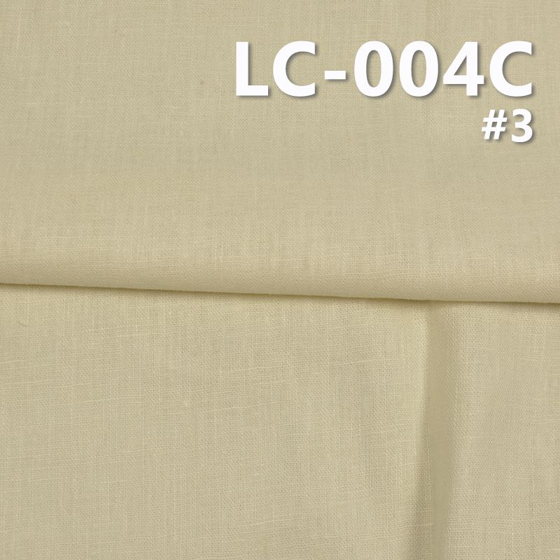 麻棉染色布 220g/m2 43/44" 棉麻布料麻衣素衣 LC-004C