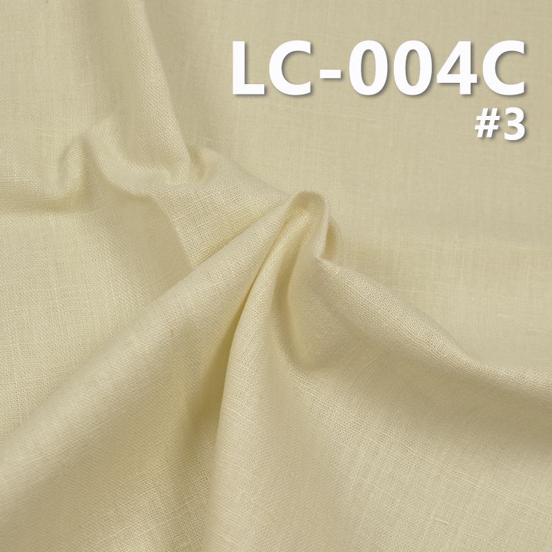 麻棉染色布 220g/m2 43/44" 棉麻布料麻衣素衣 LC-004C