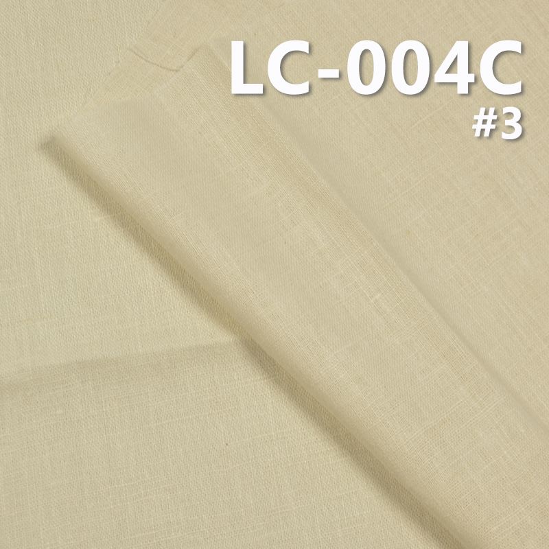 麻棉染色布 220g/m2 43/44" 棉麻布料麻衣素衣 LC-004C