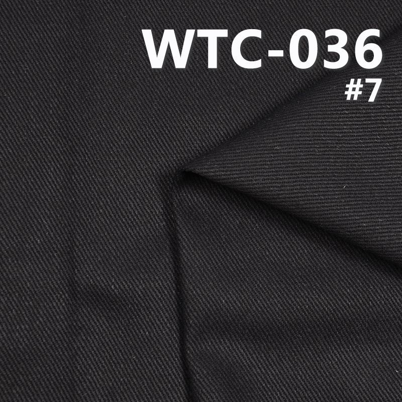 T/C斜纹布|380g/m2涤棉染色布|四片左斜|防水|包袋 工装裤 夹克外套面料