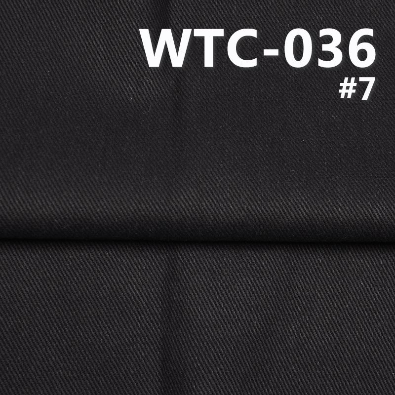 T/C斜纹布|380g/m2涤棉染色布|四片左斜|防水|包袋 工装裤 夹克外套面料