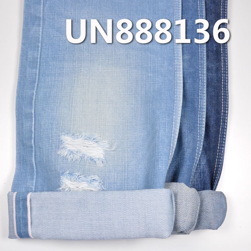 全棉竹節右斜紅邊牛仔 14oz 32-33" UN888136