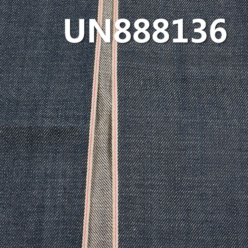 全棉竹節右斜紅邊牛仔 14oz 32-33" UN888136