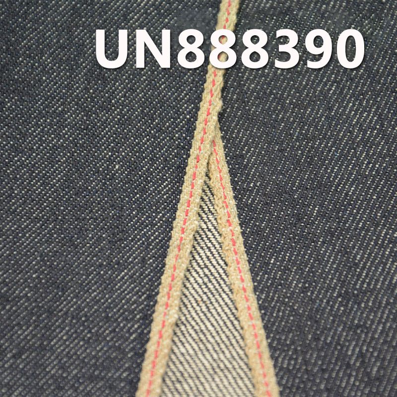 100%棉竹節右斜紅邊牛仔布 13oz 29/30" UN888390