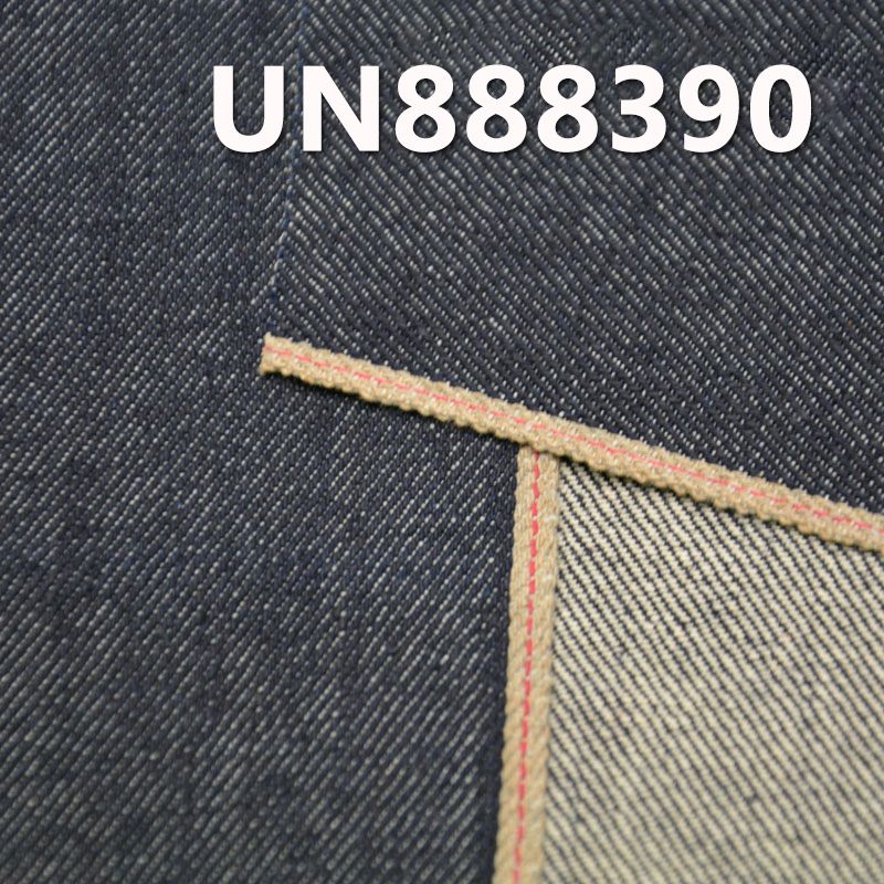 100%棉竹節右斜紅邊牛仔布 13oz 29/30" UN888390