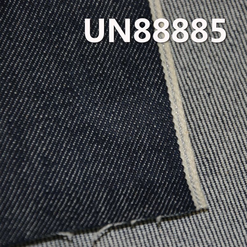 100%棉竹節右斜紅邊牛仔布 14oz 32-33" UN88885