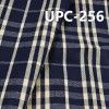 全棉色织格子布 8.5OZ 58.5" 全棉学院风INDIGO色织格子 UPC-256