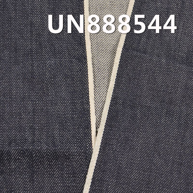 全棉竹节右斜牛仔 14.5OZ 30/31" 全棉竹节右斜红边牛仔布 UN888544