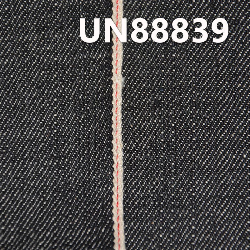 100%棉竹節右斜紅邊牛仔布 14oz 32/33" UN88839