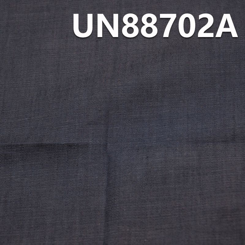 棉彈絲光精梳四片竹節牛仔布 5oz 54/56" UN88702A