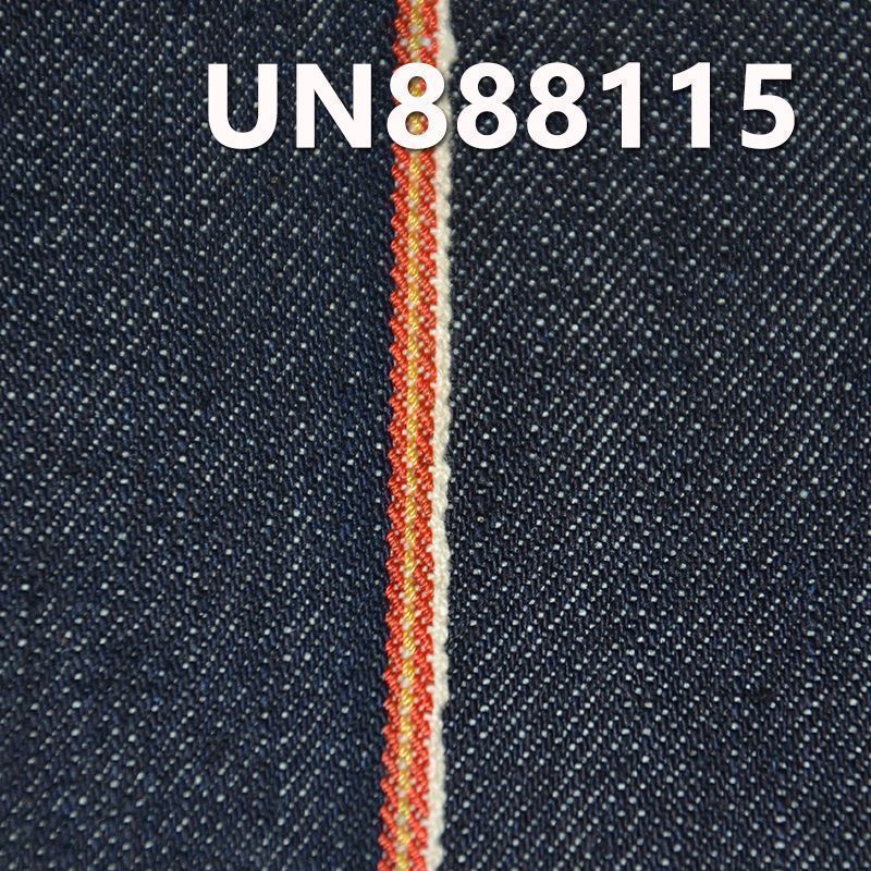 全棉竹節右斜牛仔 13.5oz 32/33" 赤耳DENIM丹甯布 全棉竹節右斜紅邊牛仔布  UN888115