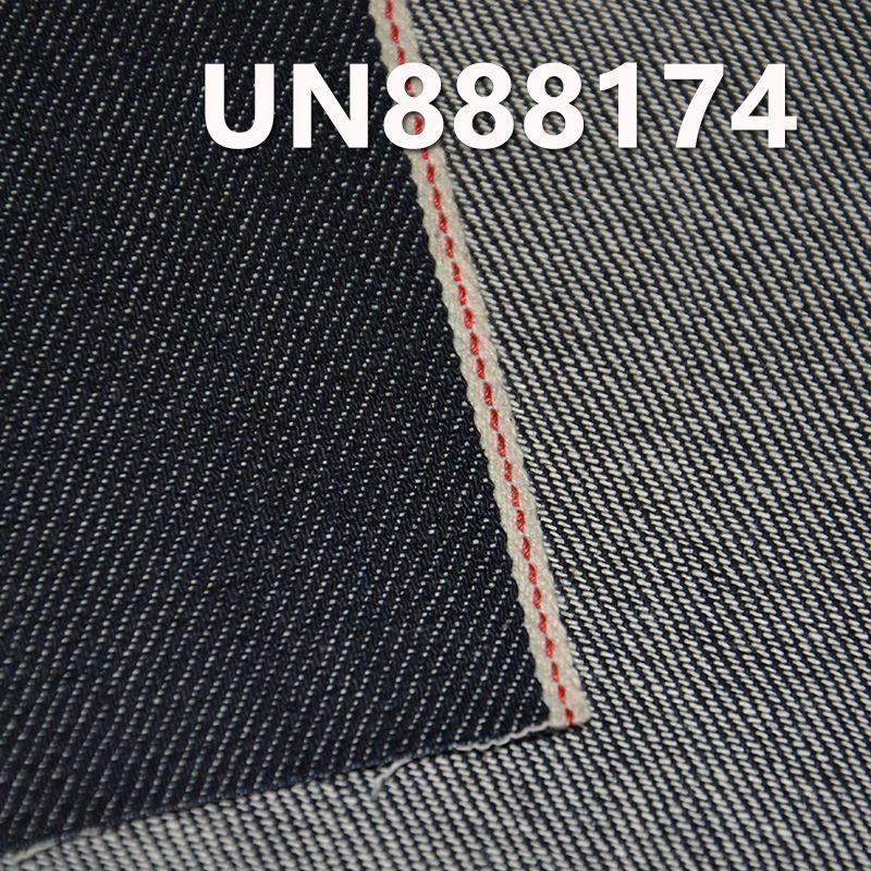 全棉竹節右斜紅邊牛仔 10.4oz 31/32" UN888174