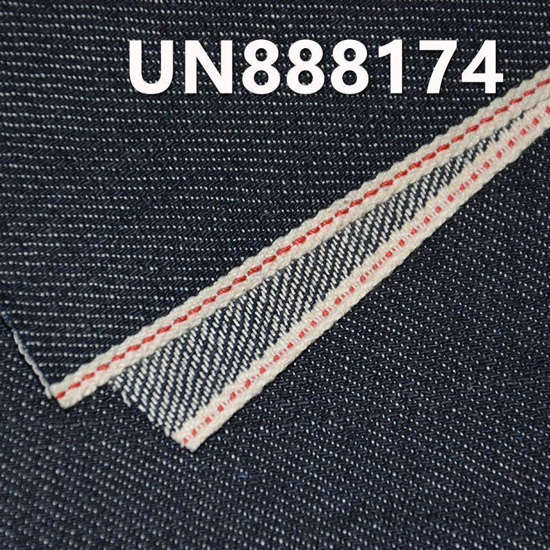 全棉竹節右斜紅邊牛仔 10.4oz 31/32" UN888174