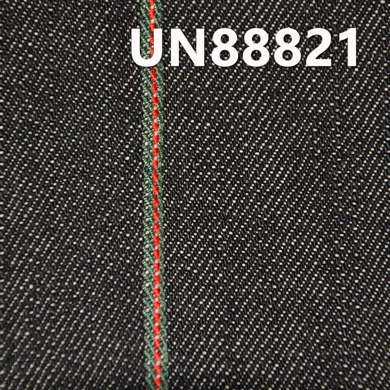 全棉竹节右斜红邊牛仔布 13oz 32/33" UN88821