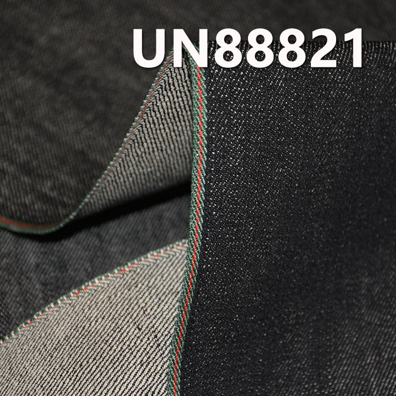 全棉竹节右斜红邊牛仔布 13oz 32/33" UN88821