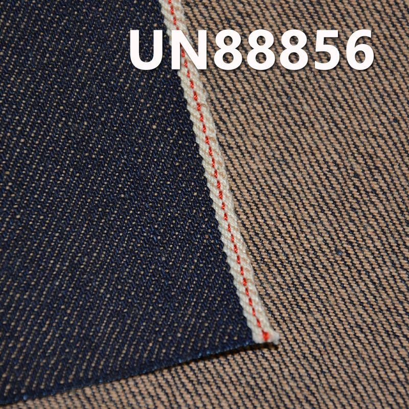 全棉竹节右斜红边牛仔布 14.5oz 32/33" UN88856