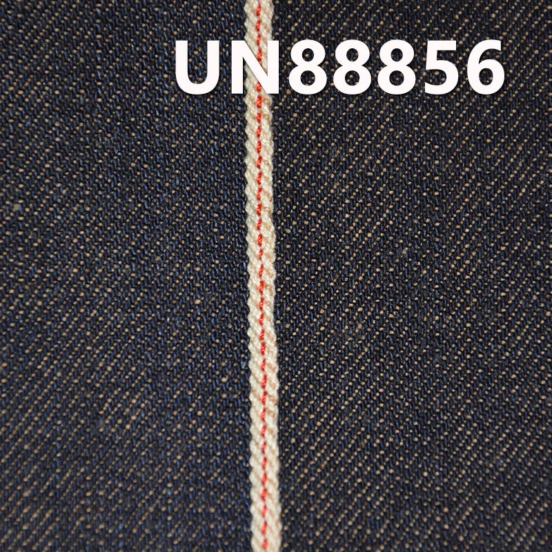 全棉竹节右斜红边牛仔布 14.5oz 32/33" UN88856