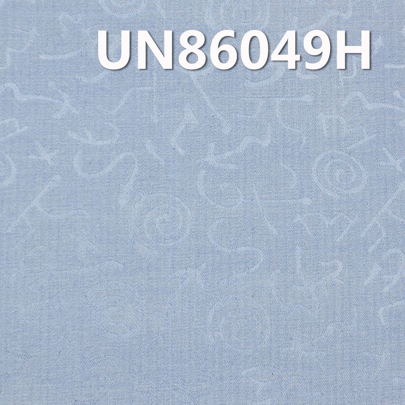 全棉人字斜(抽象)立体花57/58"  3.8o.z UN86049H