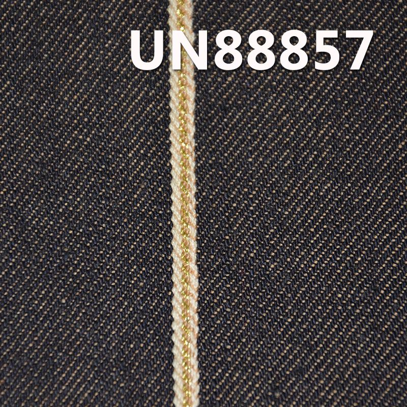 全棉竹节右斜彩棉底牛仔布 14.7oz 32-33" UN88857