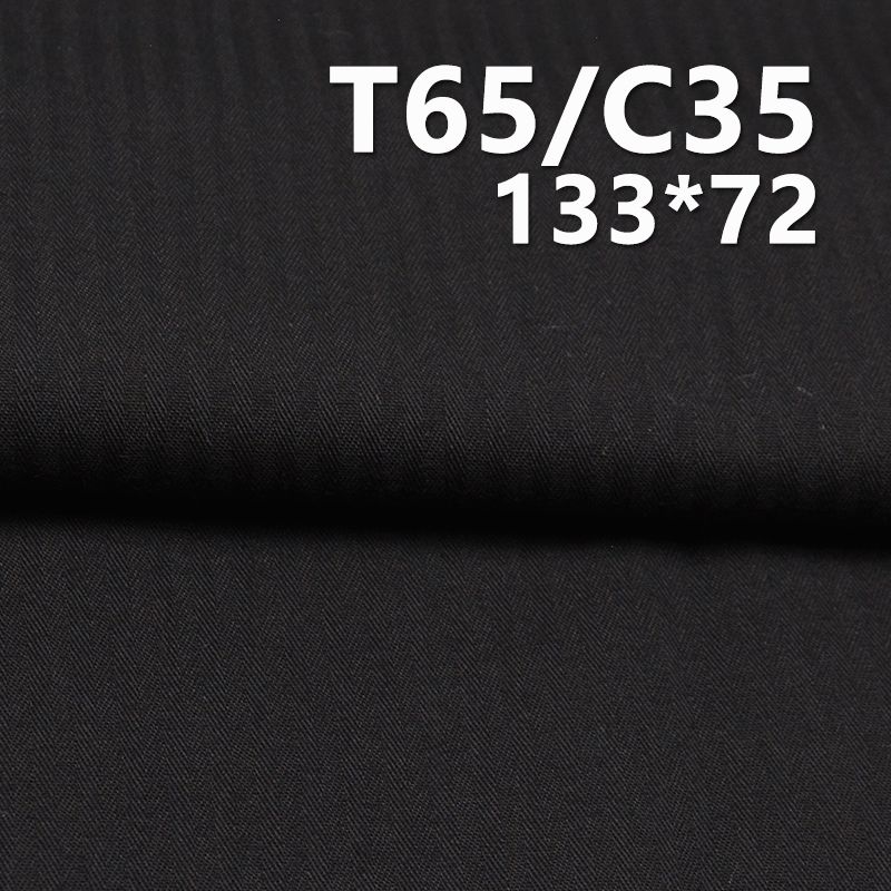 TC133*72鱼骨纹 TC涤棉口袋布 110g/m2 57/58" C-128