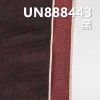 吸湿排汗牛仔面料 11.5oz 33/34" 62.5%棉37.5%滌竹節左斜紅邊牛仔布 UN888443