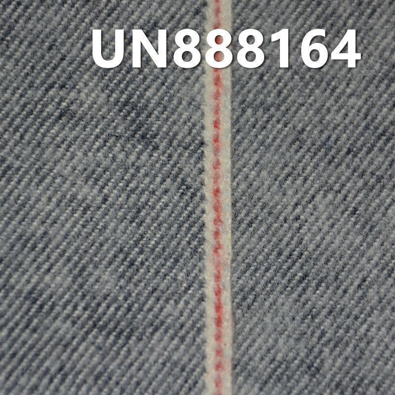 全棉色邊右斜抓毛牛仔 12oz 32-33" UN888164